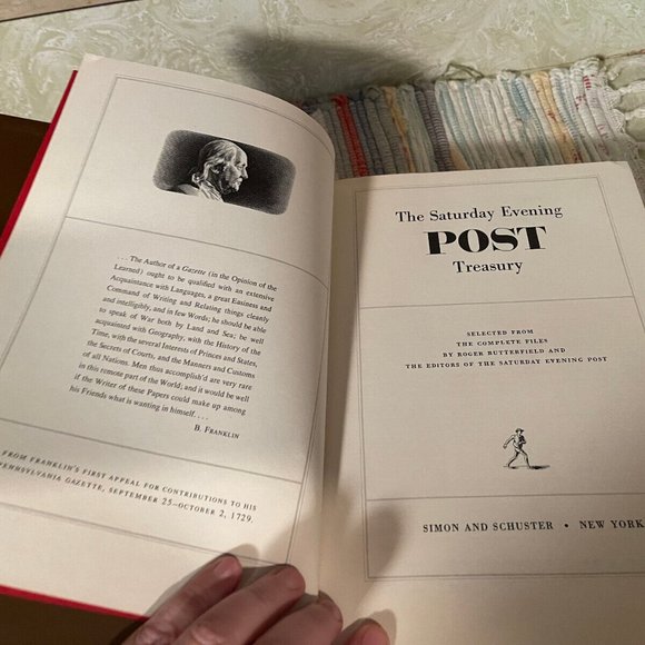 The Saturday Evening Post Treasury - Vinyl Cover - New - Picture 3 of 3